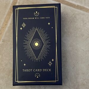 Black and Gold Tarot Card Deck